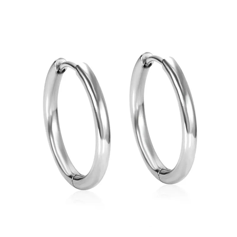 Edge Hoops for Men and  Women